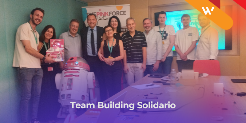 Presentación de The Pink Force en las oficinas de SevenWeeks.