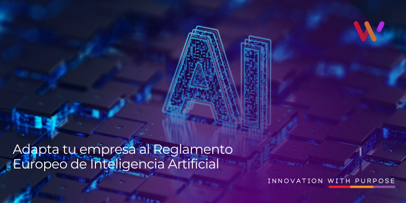 Adapta tu empresa al Reglamento Europeo de Inteligencia Artificial Equipo profesional analizando el impacto del Reglamento Europeo de Inteligencia Artificial en empresas